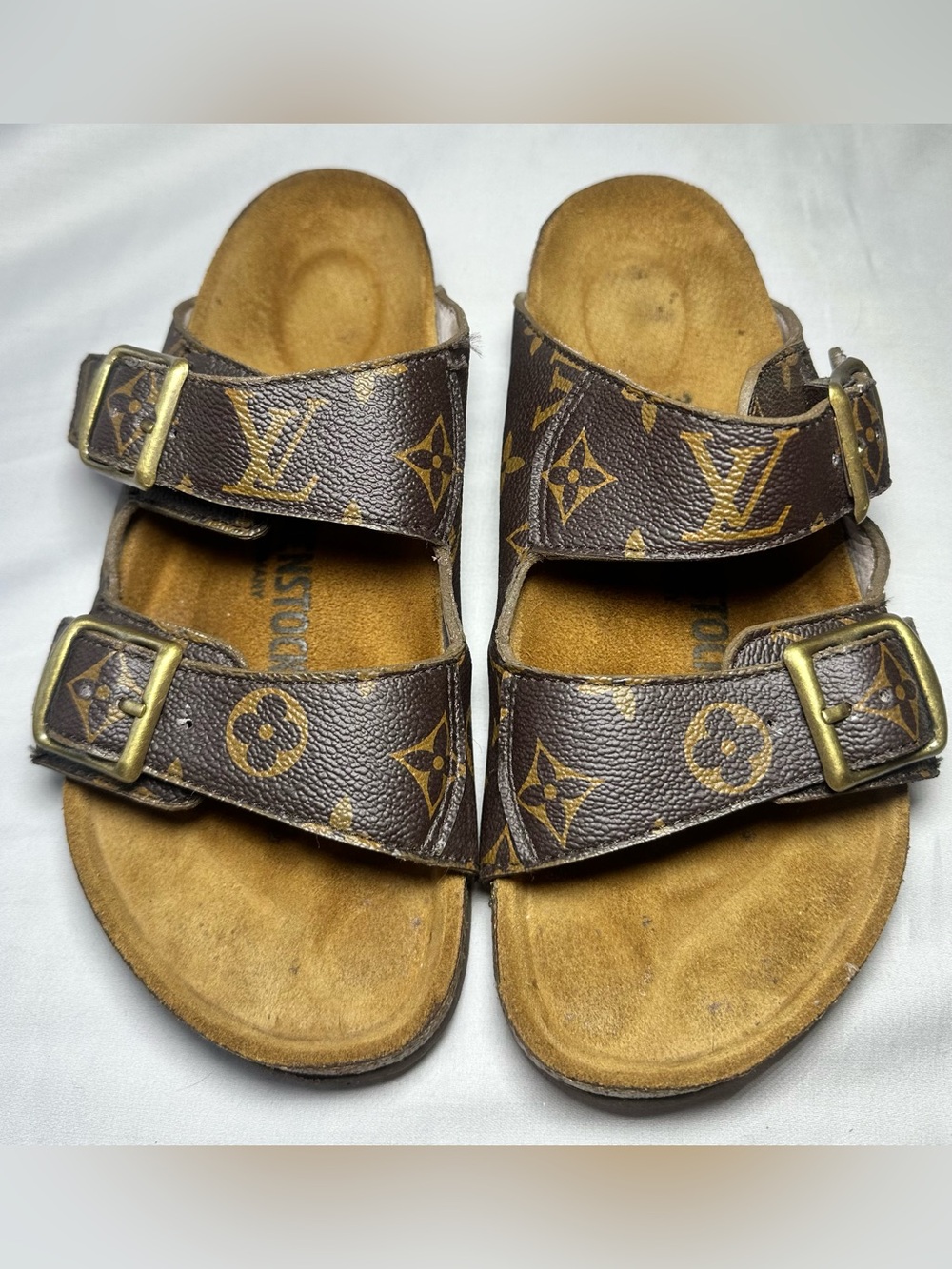 LOUIS VUITTON CUSTOM BIRKENSTOCK size 6